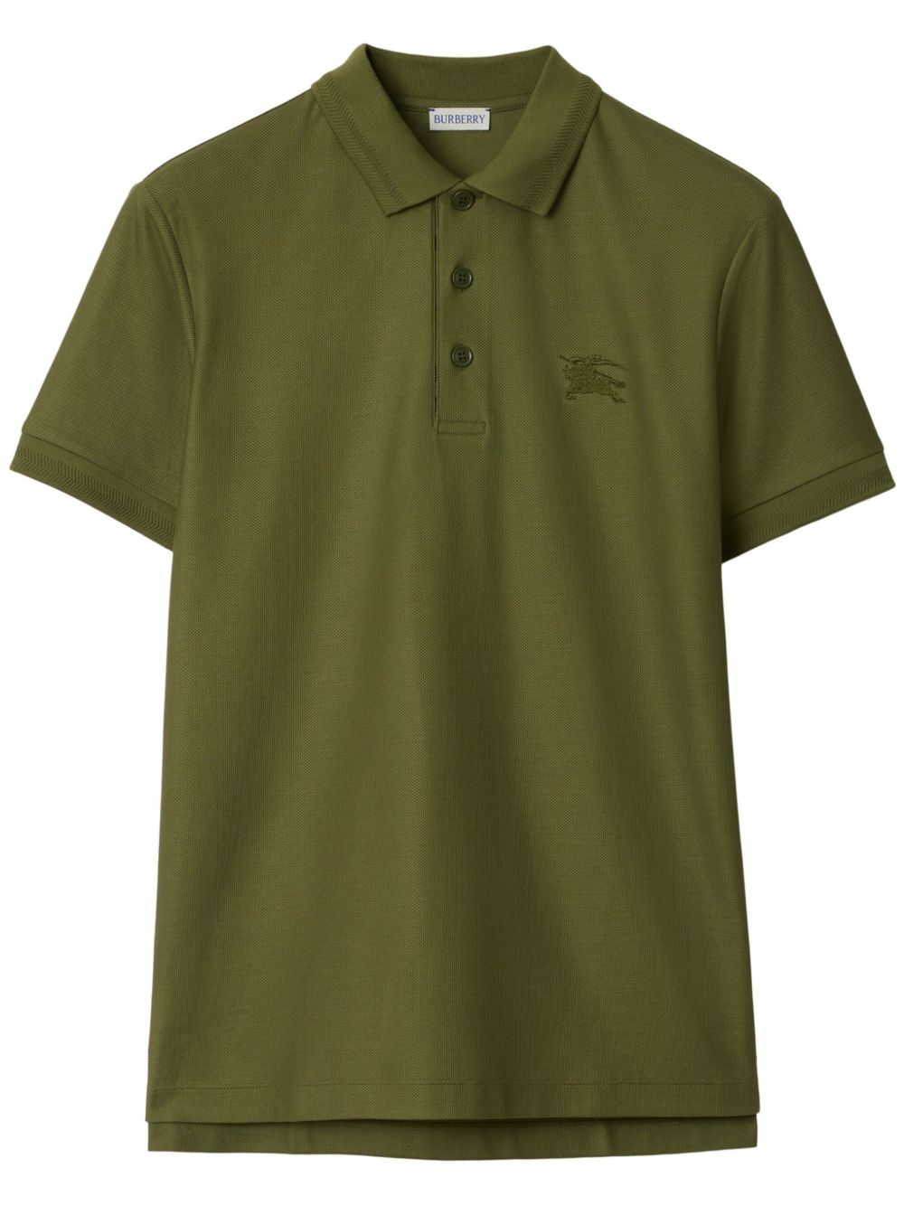 Burberry 棉polo衫 - 绿色