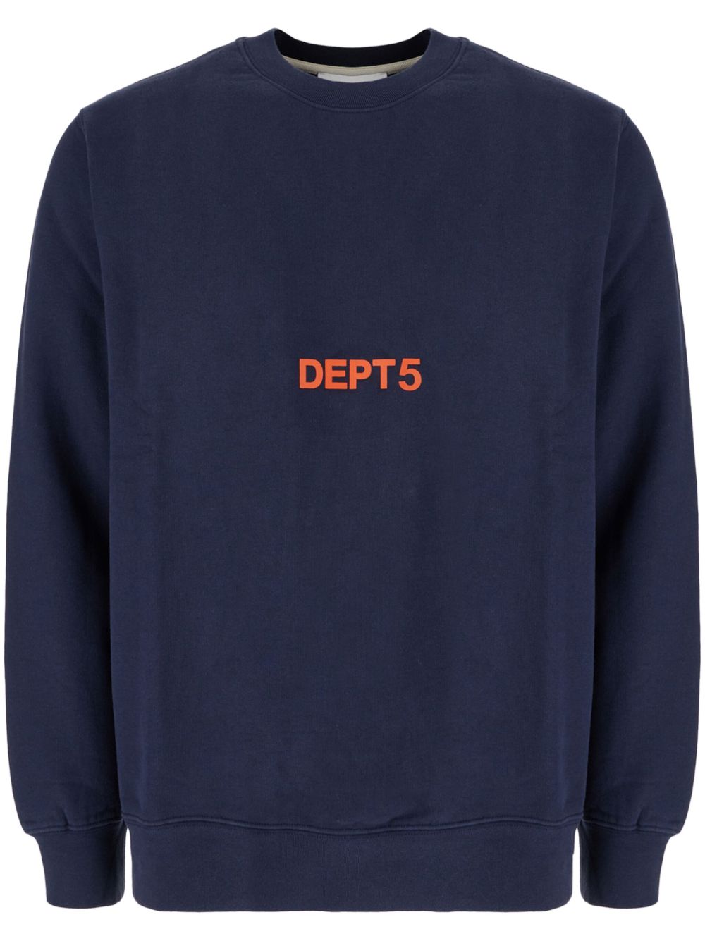 Department 5 logo印花卫衣 - 蓝色