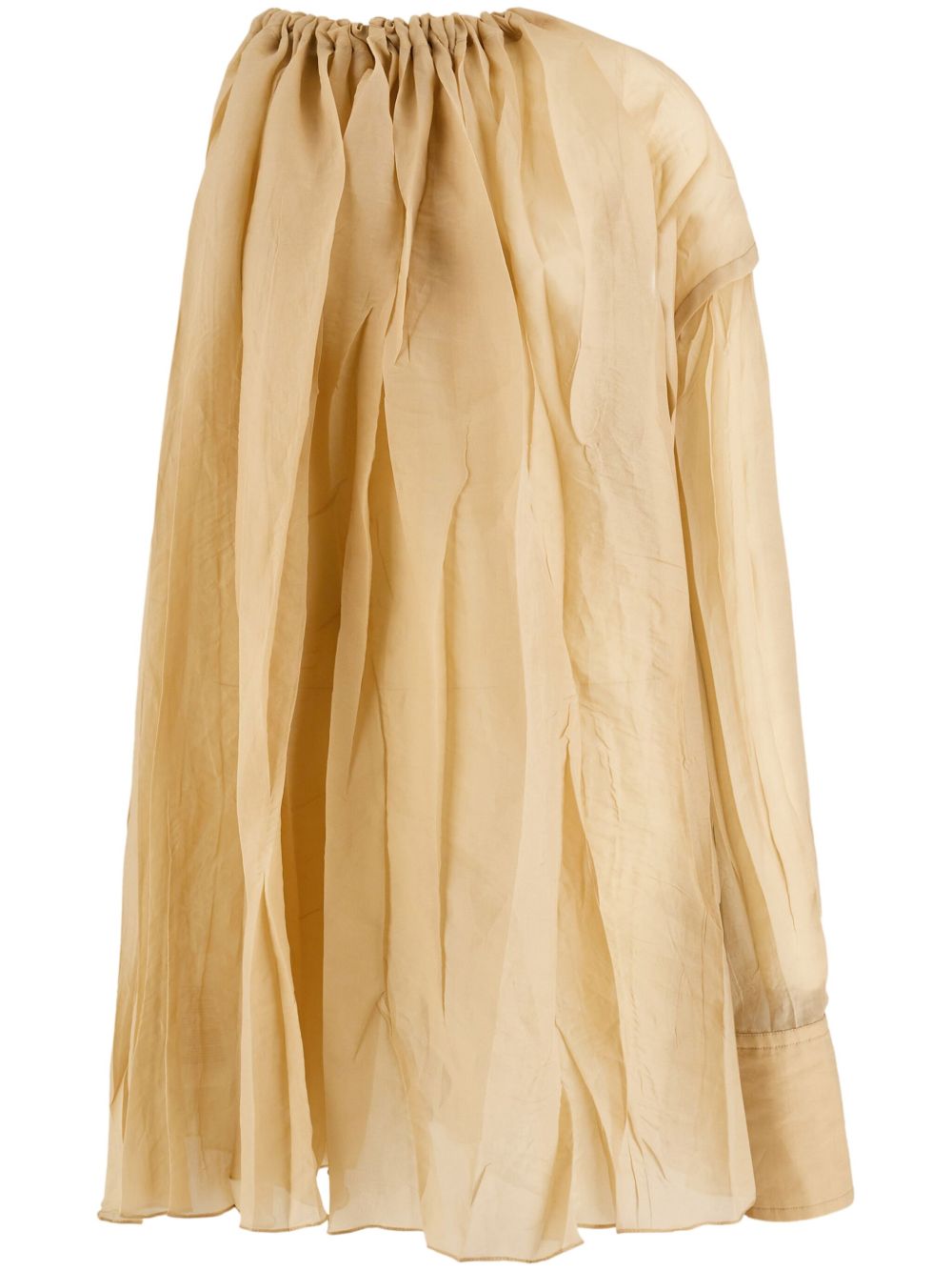 Ferragamo One shoulder top - 中性色