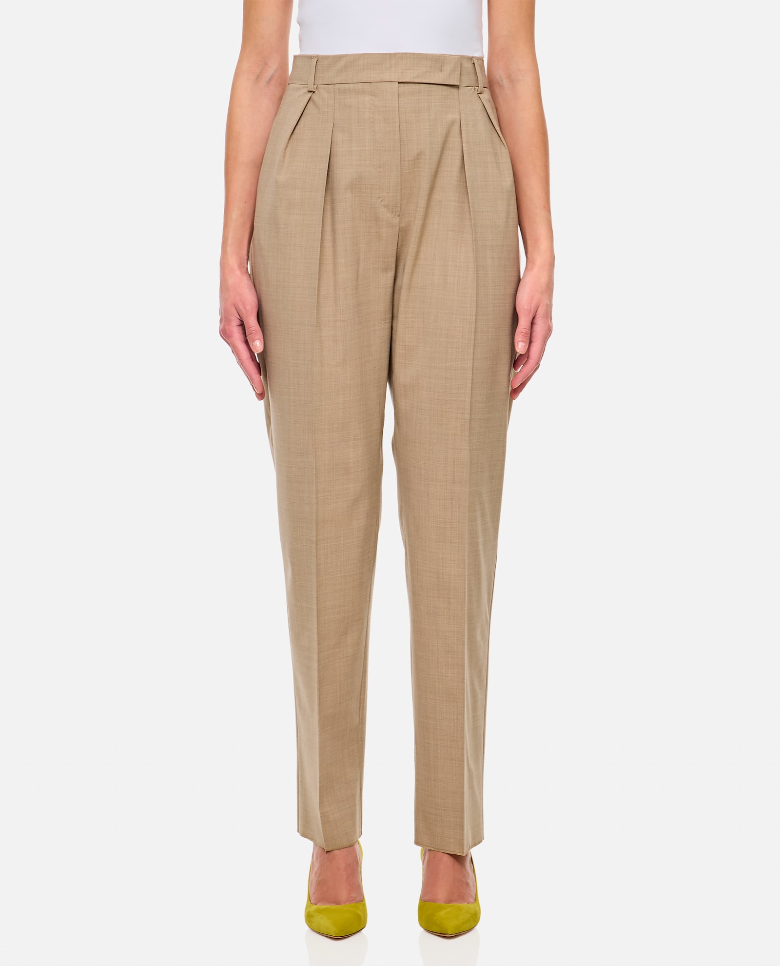 Max Mara Finale 高腰褶皱裤