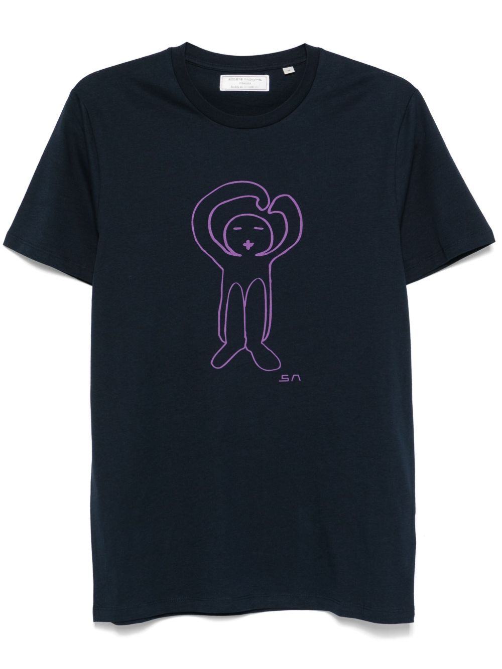 Société Anonyme logo T恤 - 蓝色