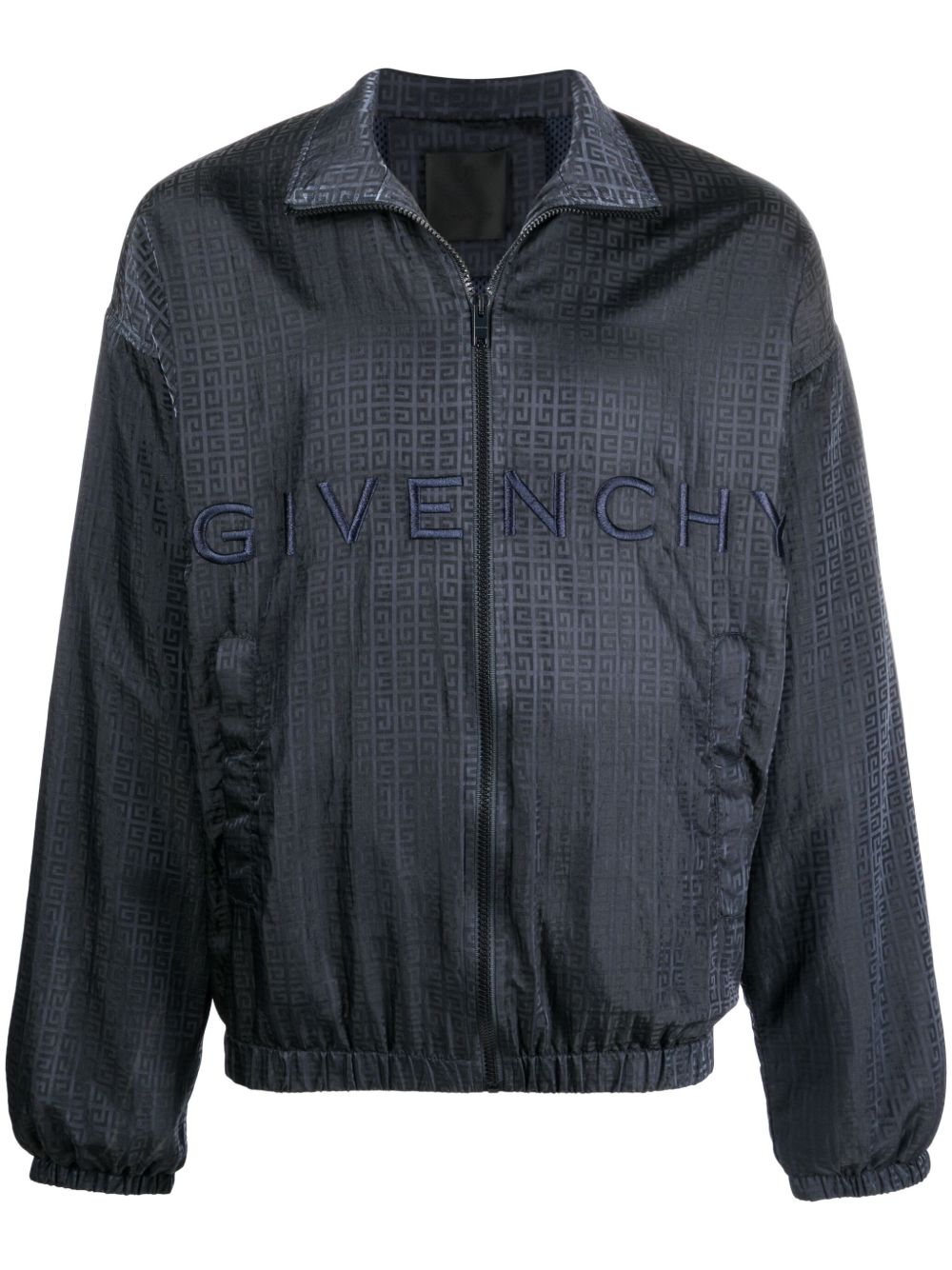 Givenchy 4G 印花logo刺绣夹克 - 蓝色