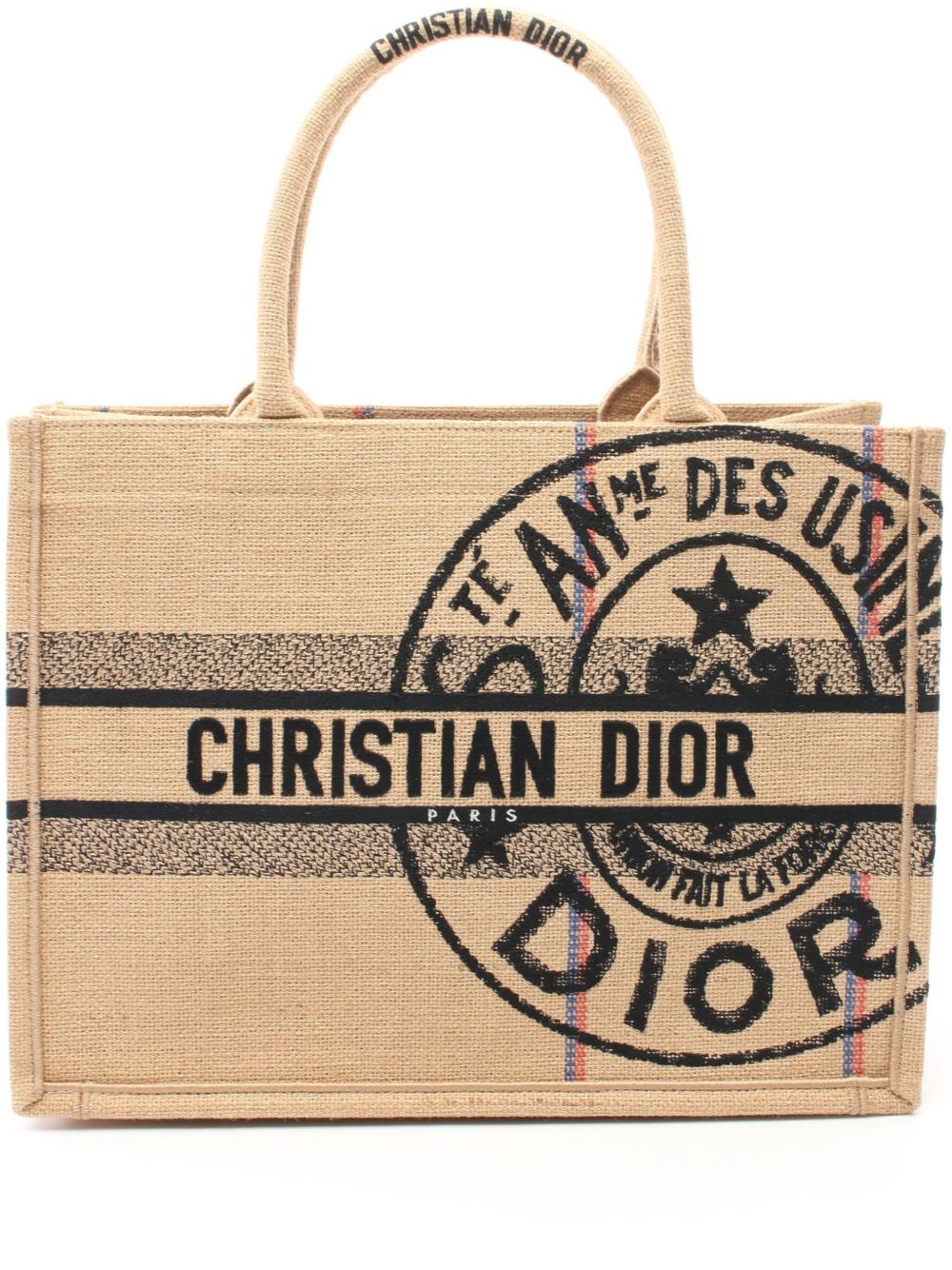 Christian Dior Pre-Owned Dior Book 手提包（2010年代典藏款） - 中性色