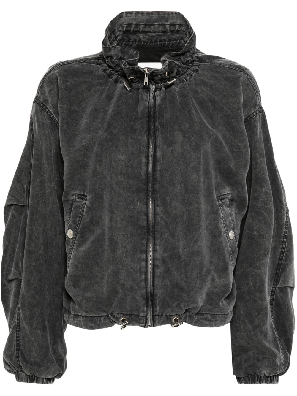 MARANT ÉTOILE Plume 牛仔夹克 - 灰色