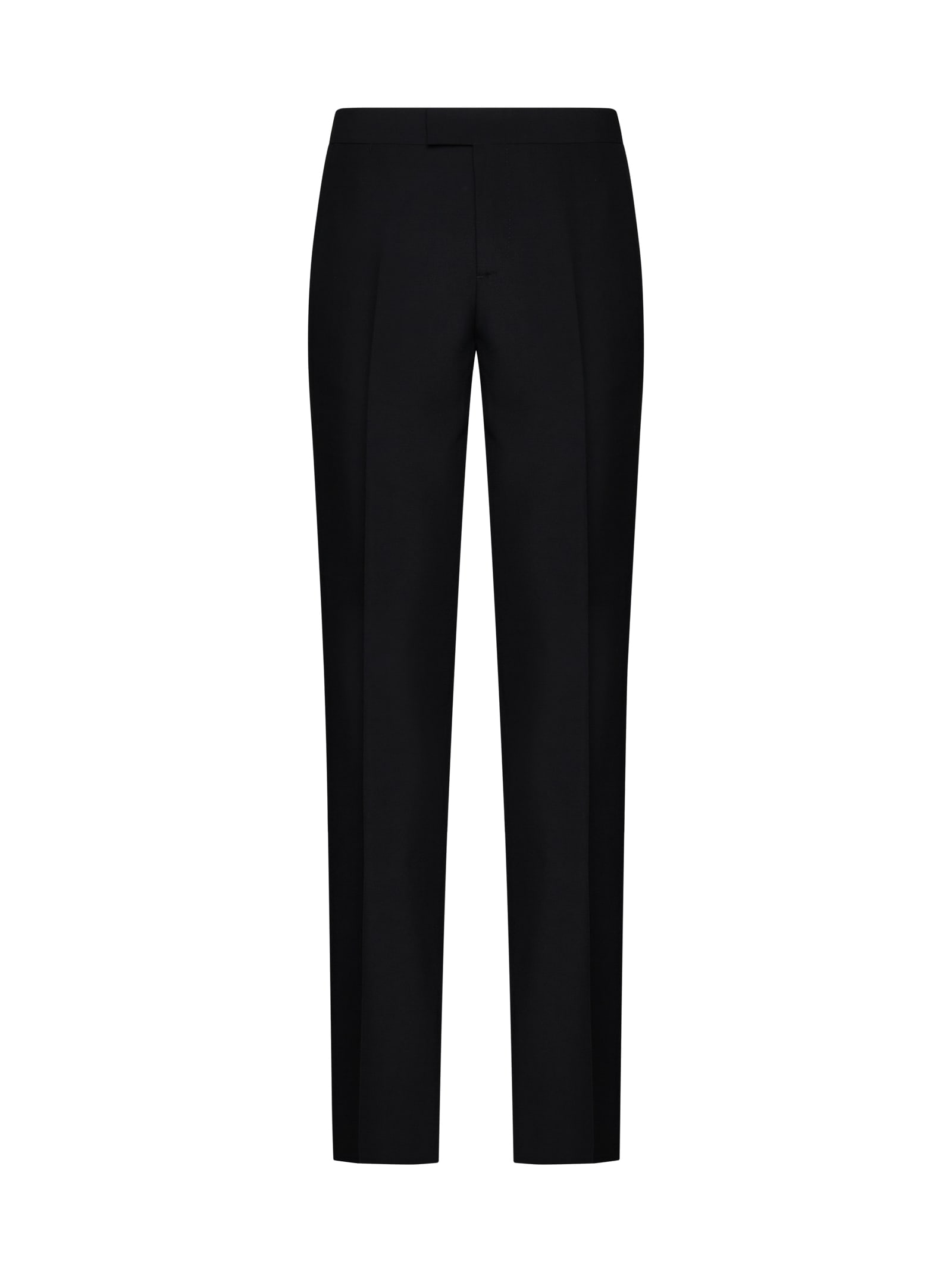 Versace Trousers With Silk Details