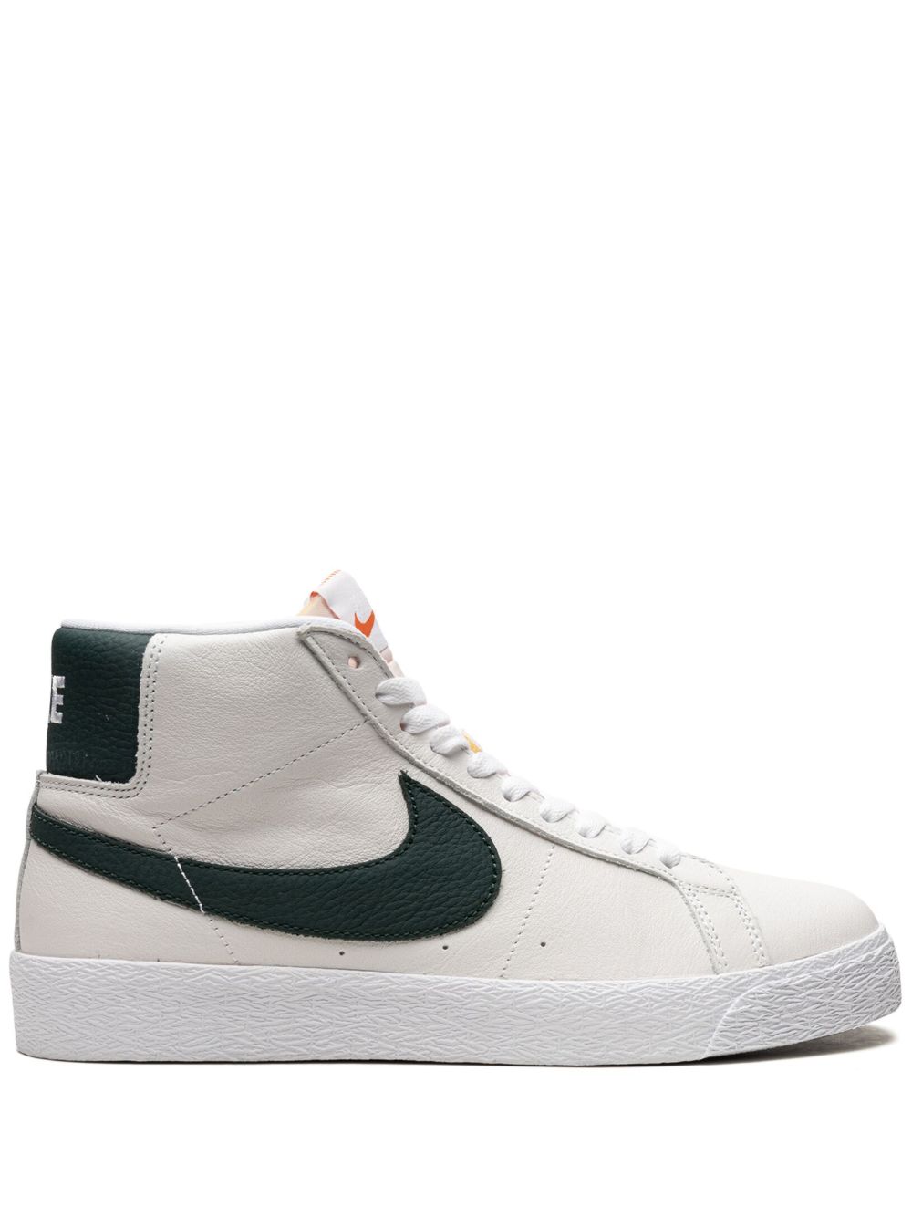 Nike SB Zoom Blazer Mid Iso White Pro Green 运动鞋 - 白色