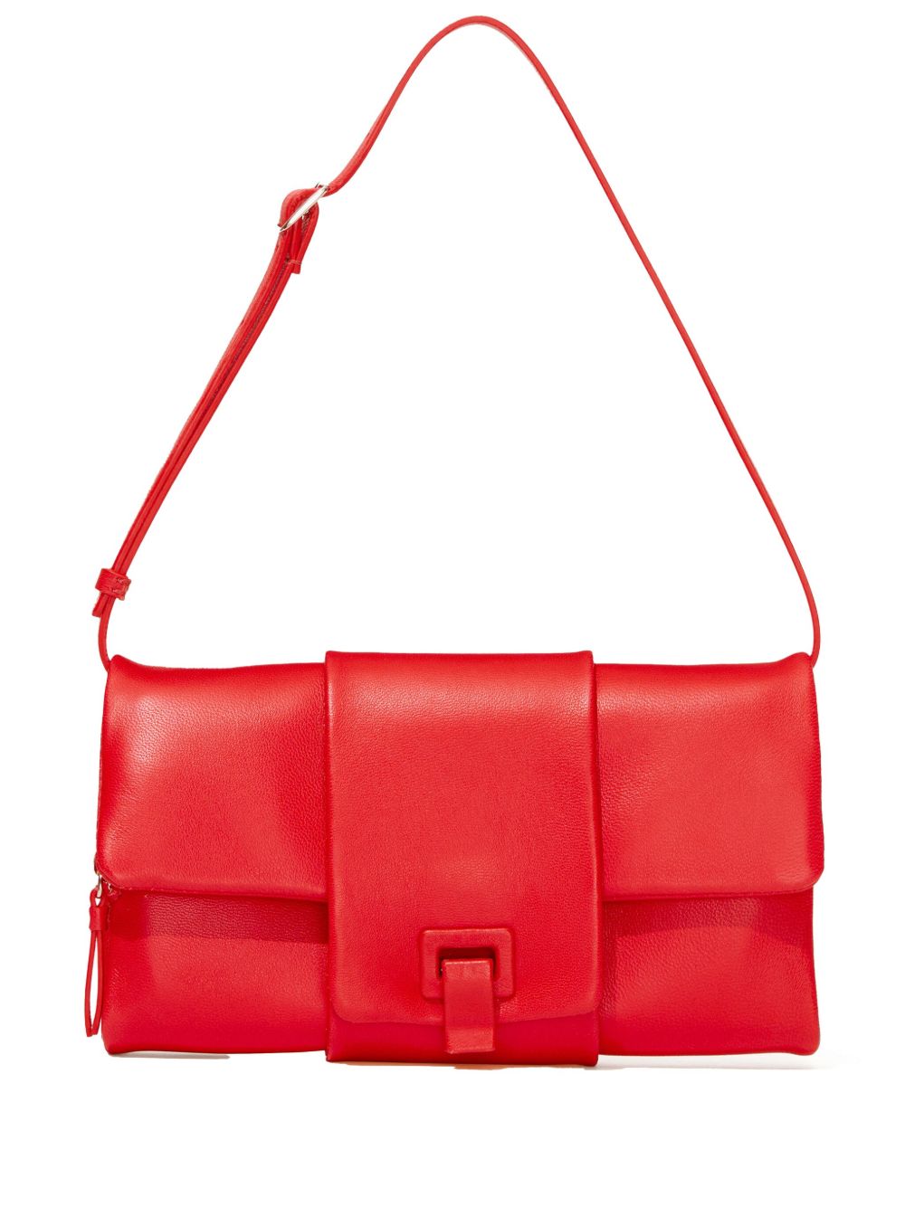 Proenza Schouler Flip 皮质单肩包 - 红色