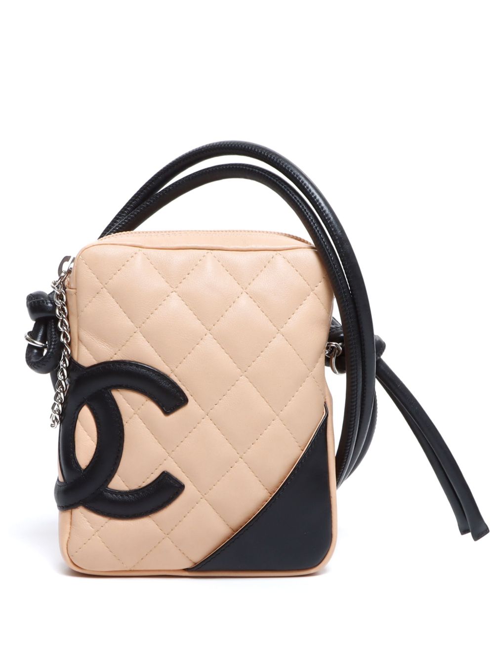 CHANEL Pre-Owned Cambon Line 单肩包（2004年典藏款） - 中性色