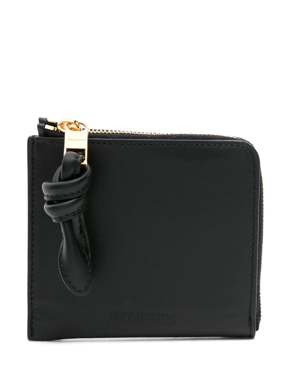 Jacquemus Le Porte-Monnaie Tourni 钱包 - 黑色