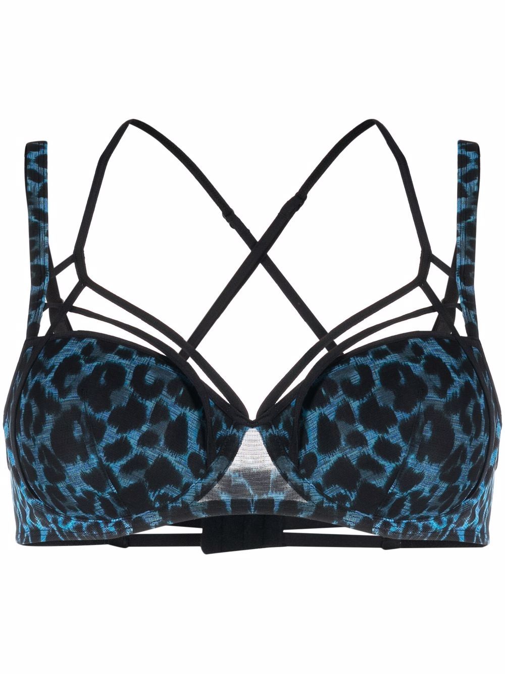 Marlies Dekkers The Art Of Love 填充平台罩杯文胸 - 蓝色