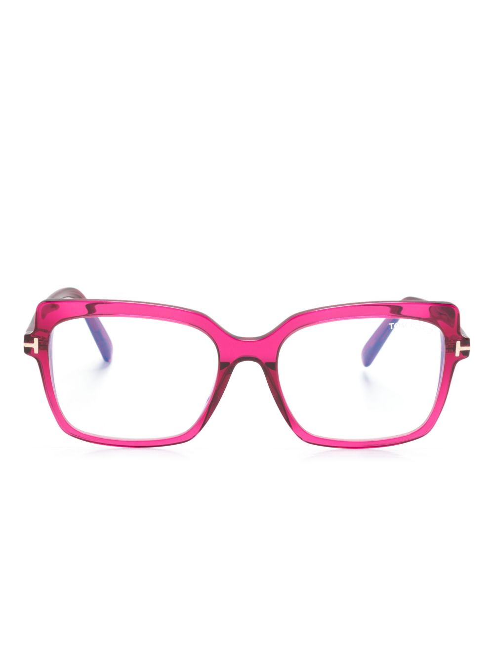 TOM FORD Eyewear 猫眼框眼镜 - 粉色