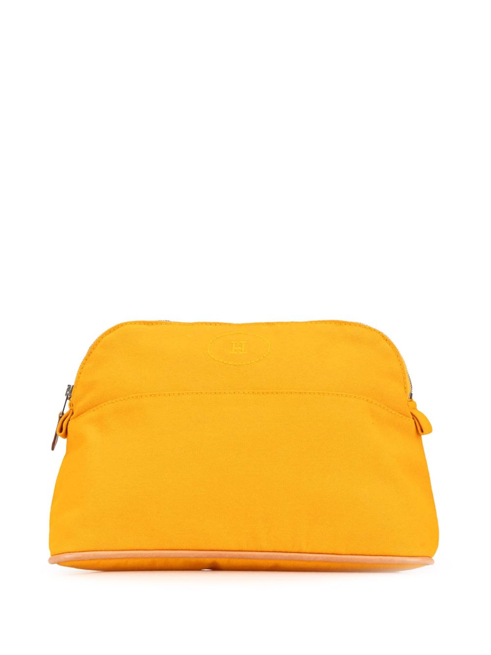 Hermès Pre-Owned 2015-2024 Toile Bolide Trousse de Voyage MM pouch - 黄色