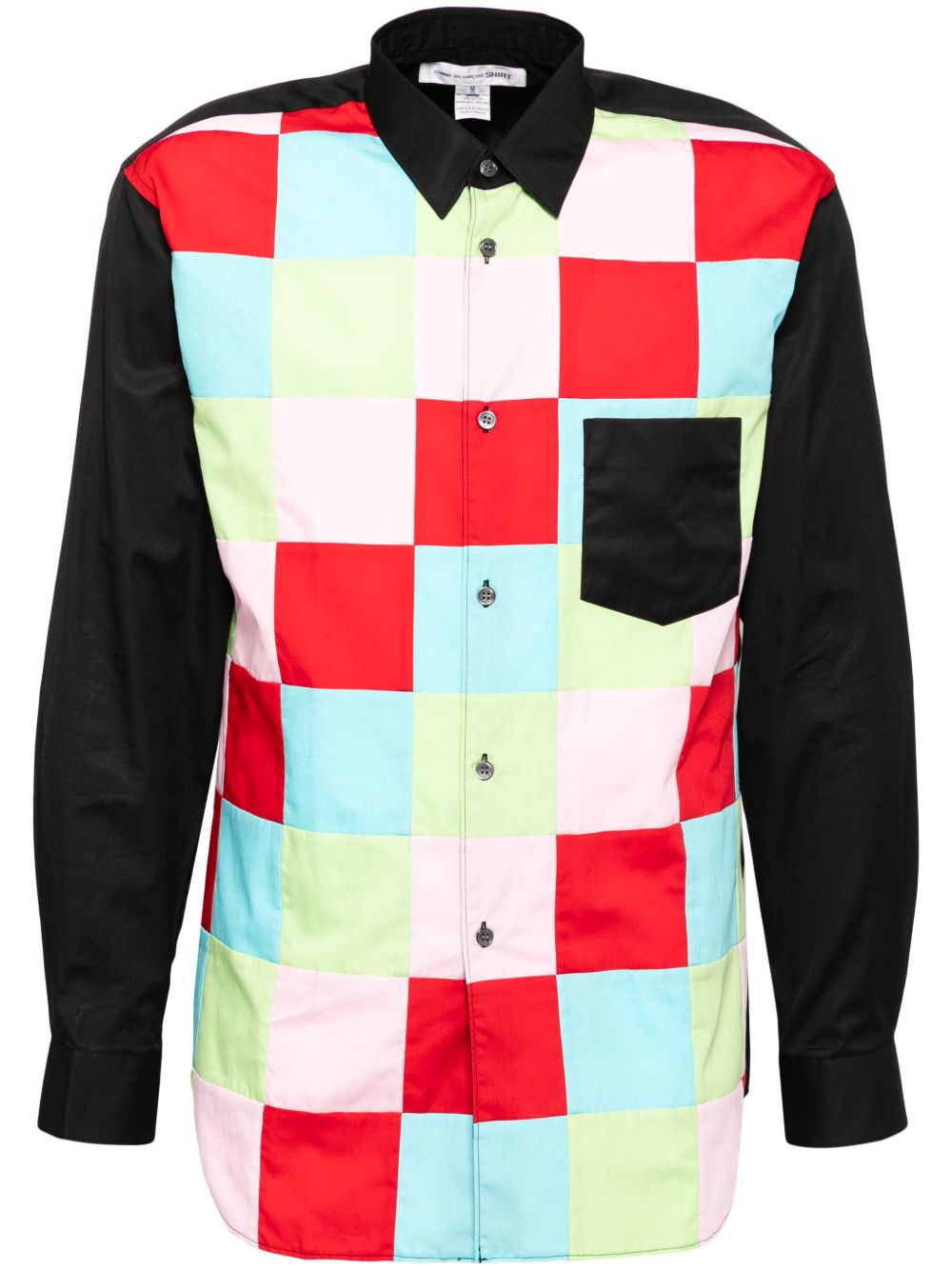 Comme Des Garçons Shirt 格纹衬衫 - 黑色