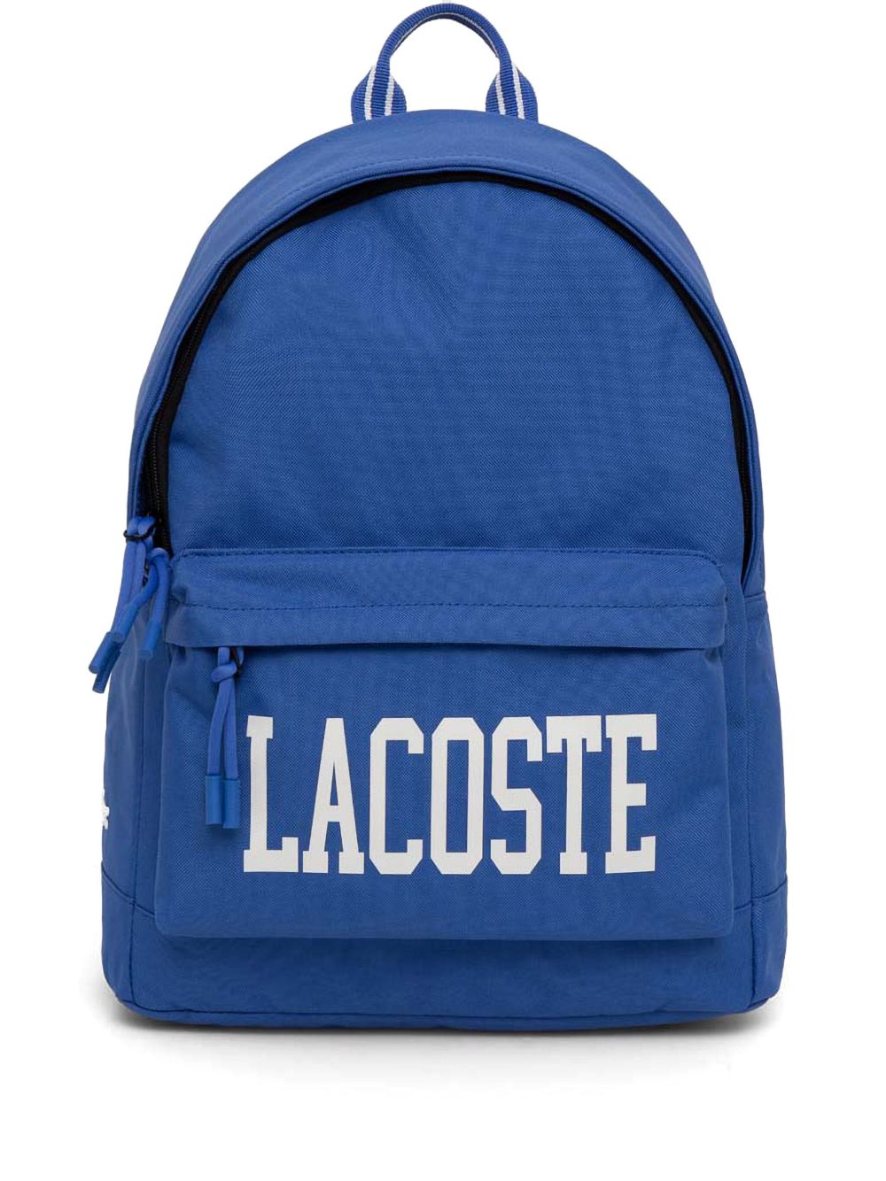 Lacoste logo双肩包 - 蓝色