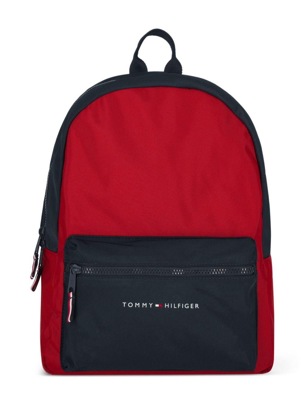 Tommy Hilfiger Junior 拼色双肩包 - 红色