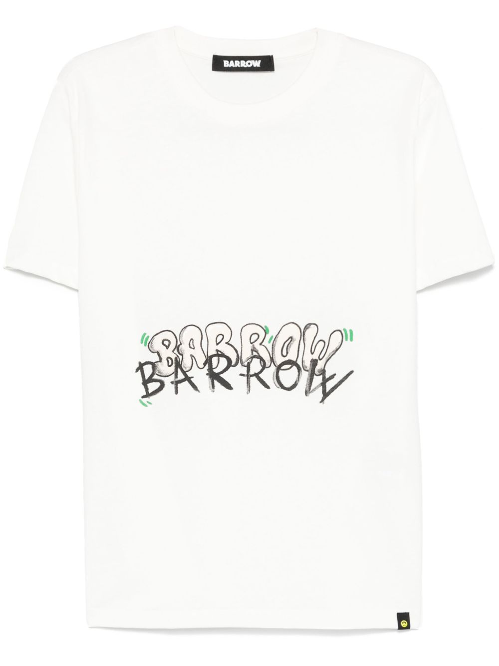 BARROW 浮雕印花T恤 - 中性色