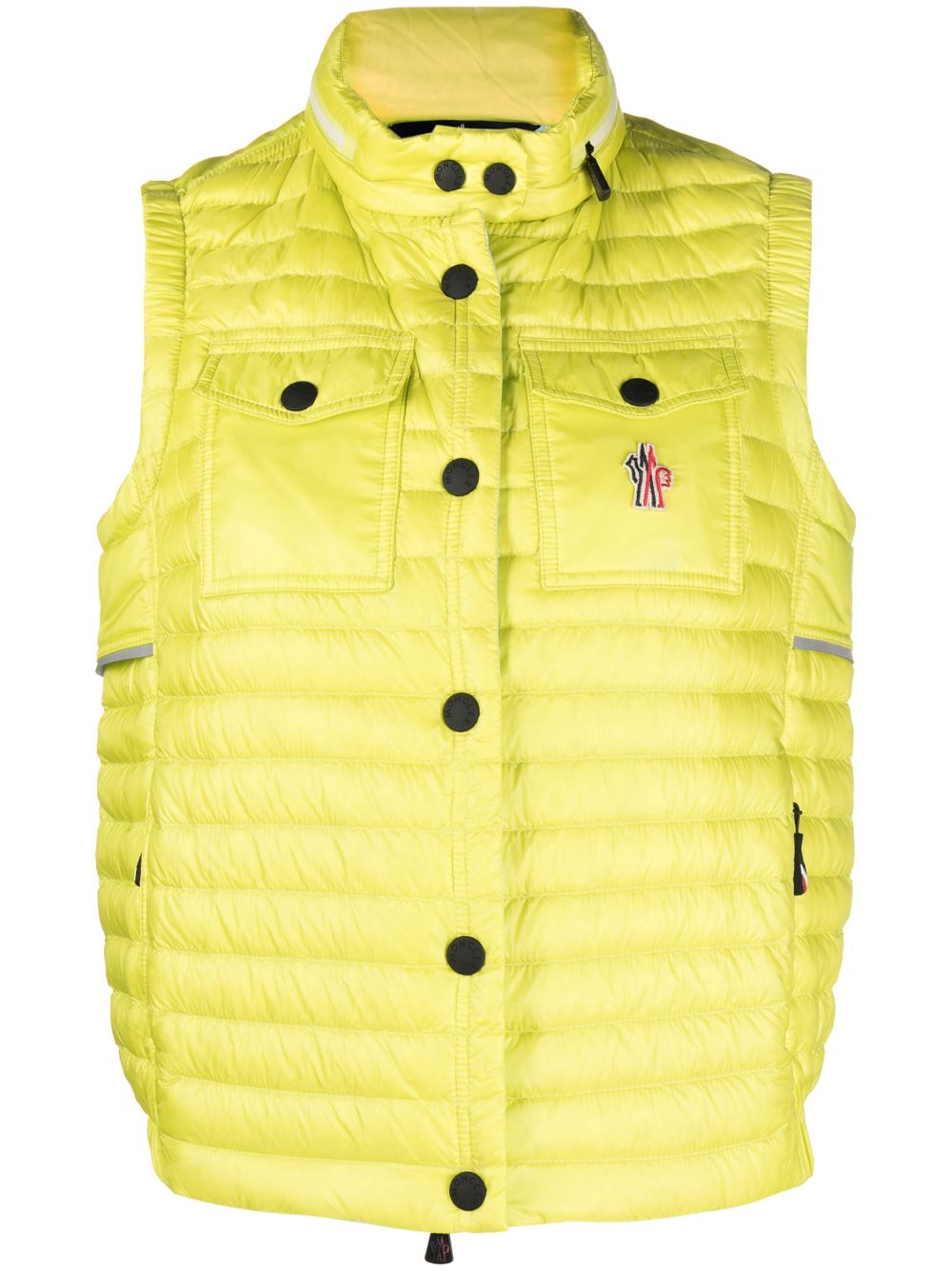 Moncler Grenoble Gumiane 填充马甲 - 绿色