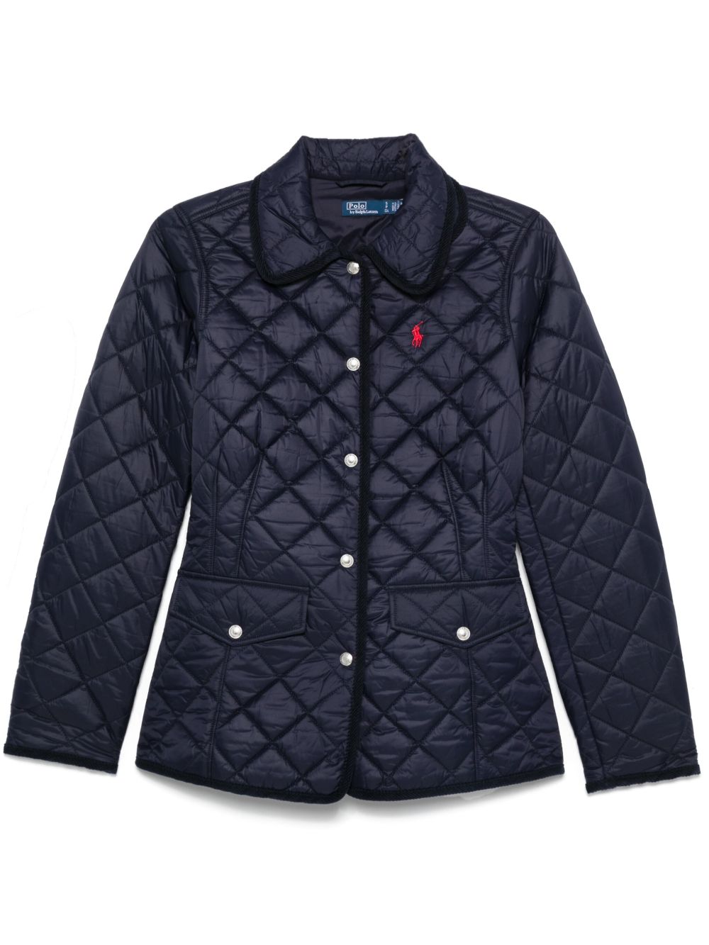 Polo Ralph Lauren Polo Pony 图案蓬松夹克 - 蓝色