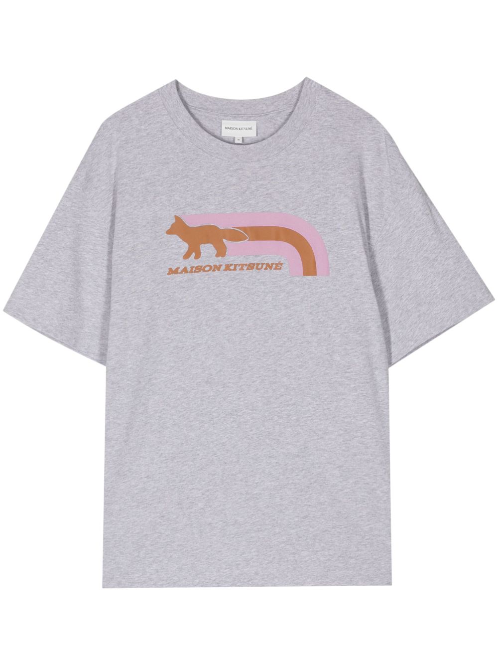 Maison Kitsuné Flash Fox 棉T恤 - 灰色