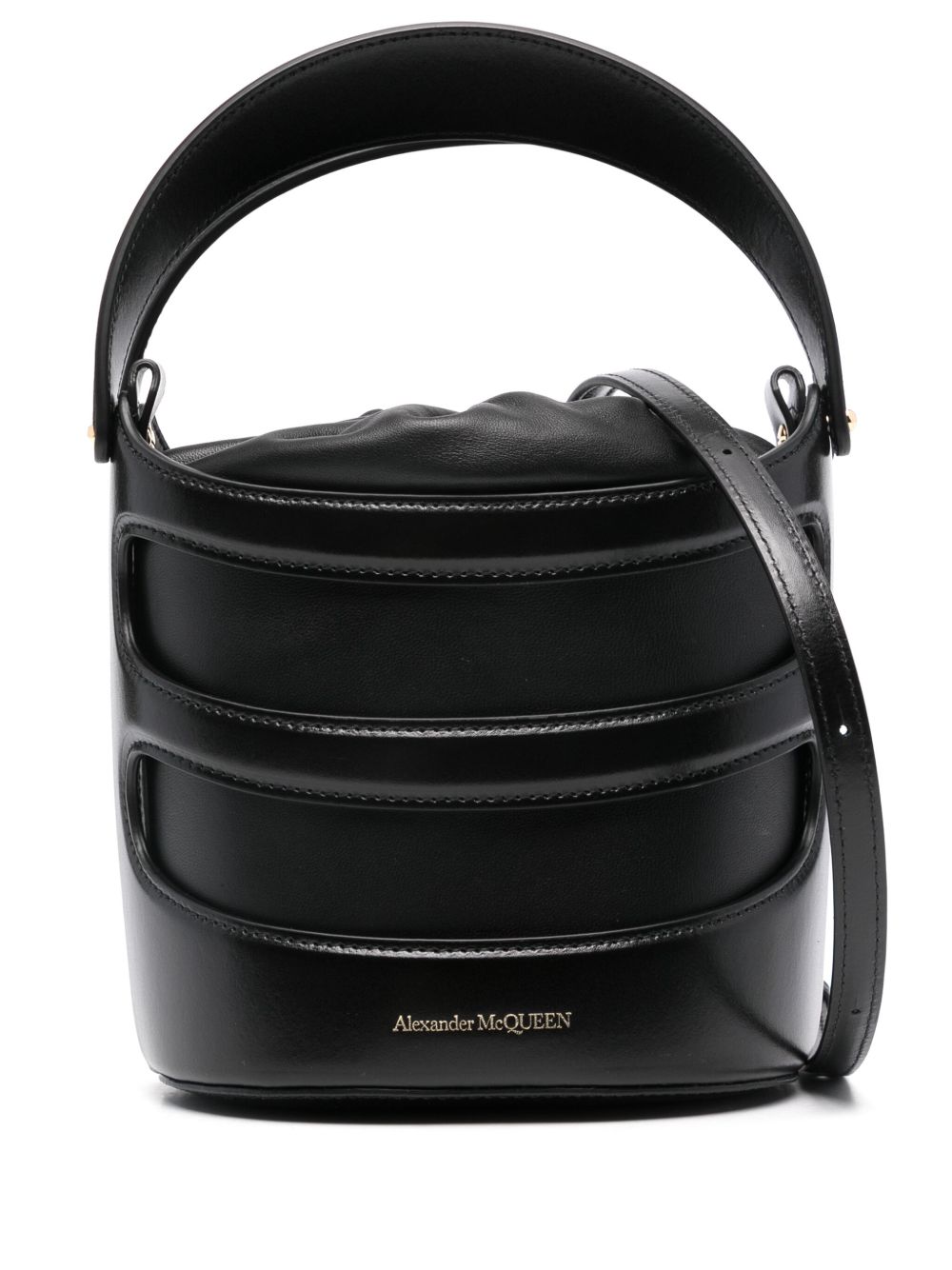 Alexander McQueen The Rise Bucket 水桶包 - 黑色