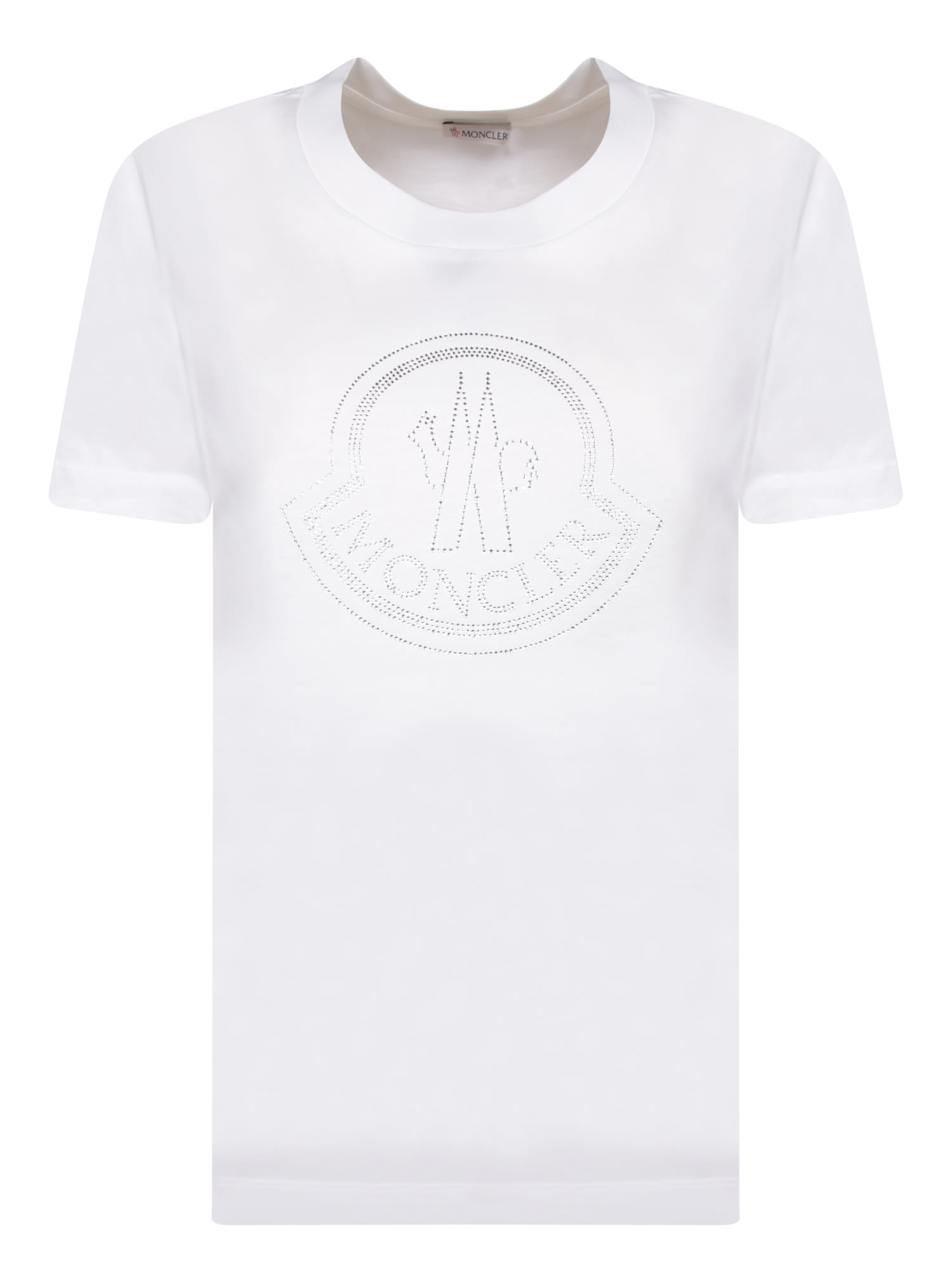 Moncler Logo Cotton White T-shirt