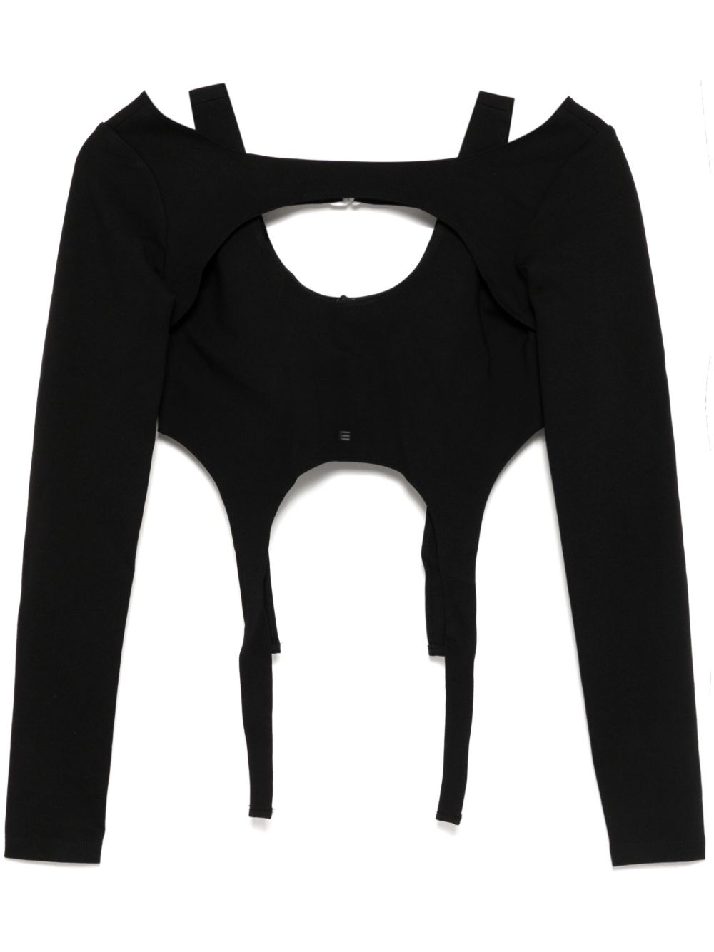HELIOT EMIL Arid Harness 上衣 - 黑色