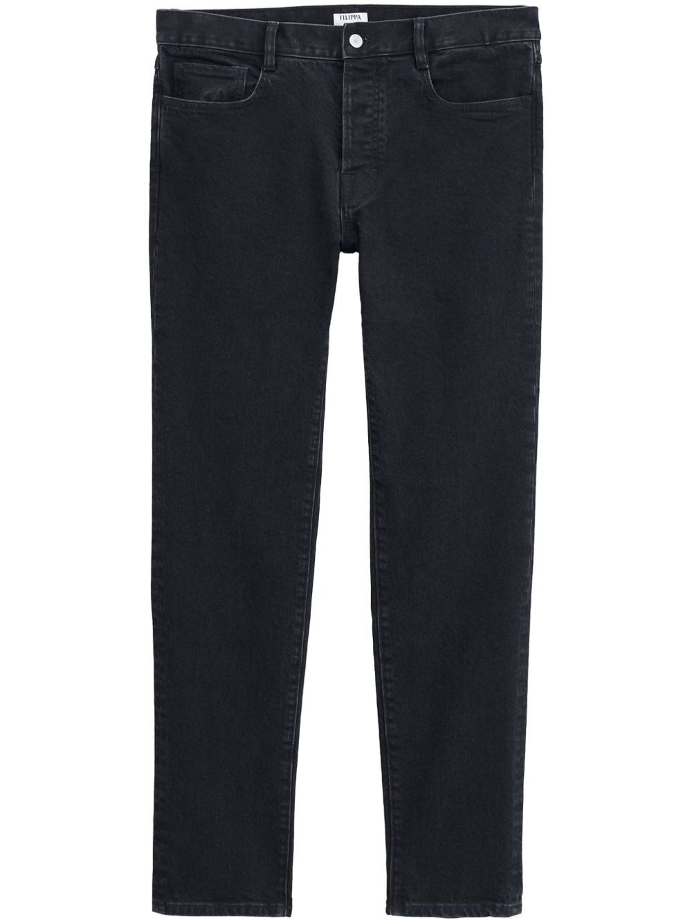 Filippa K 水洗效果直筒牛仔裤 - 黑色