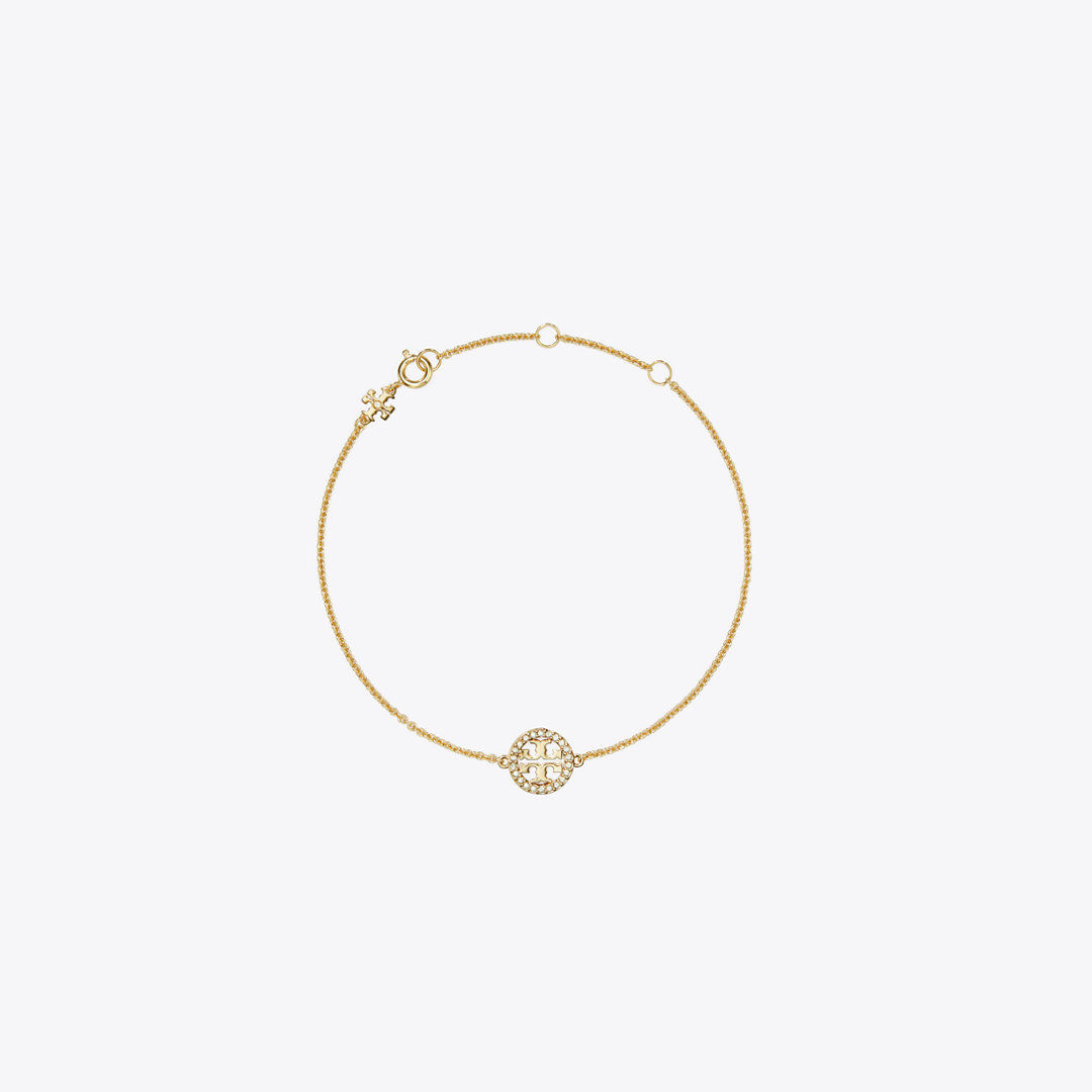 Tory Burch Miller Pavé Chain Bracelet