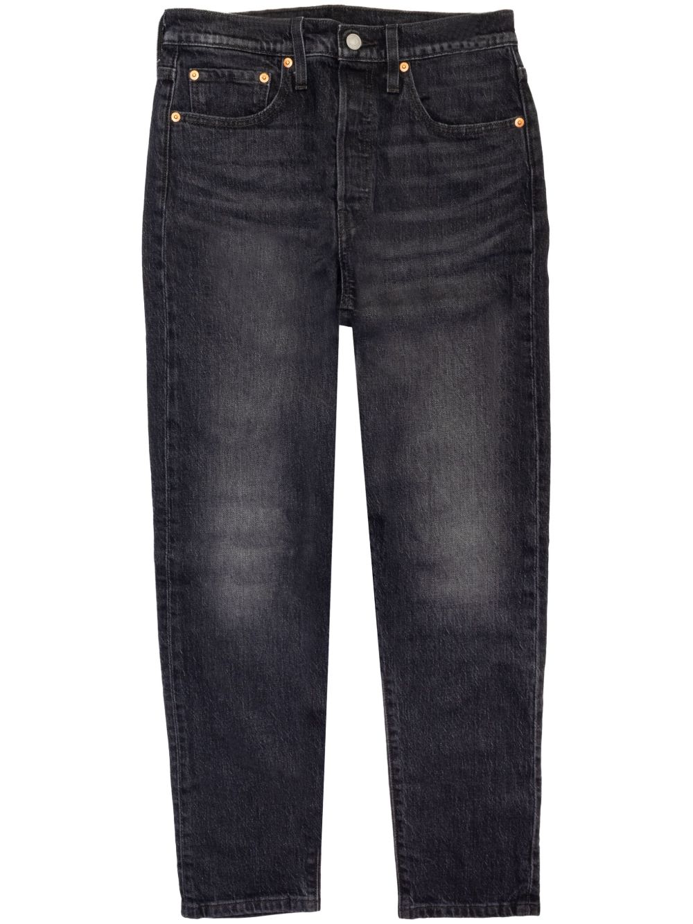 Levi's 501 Skinny 中腰牛仔裤 - 黑色
