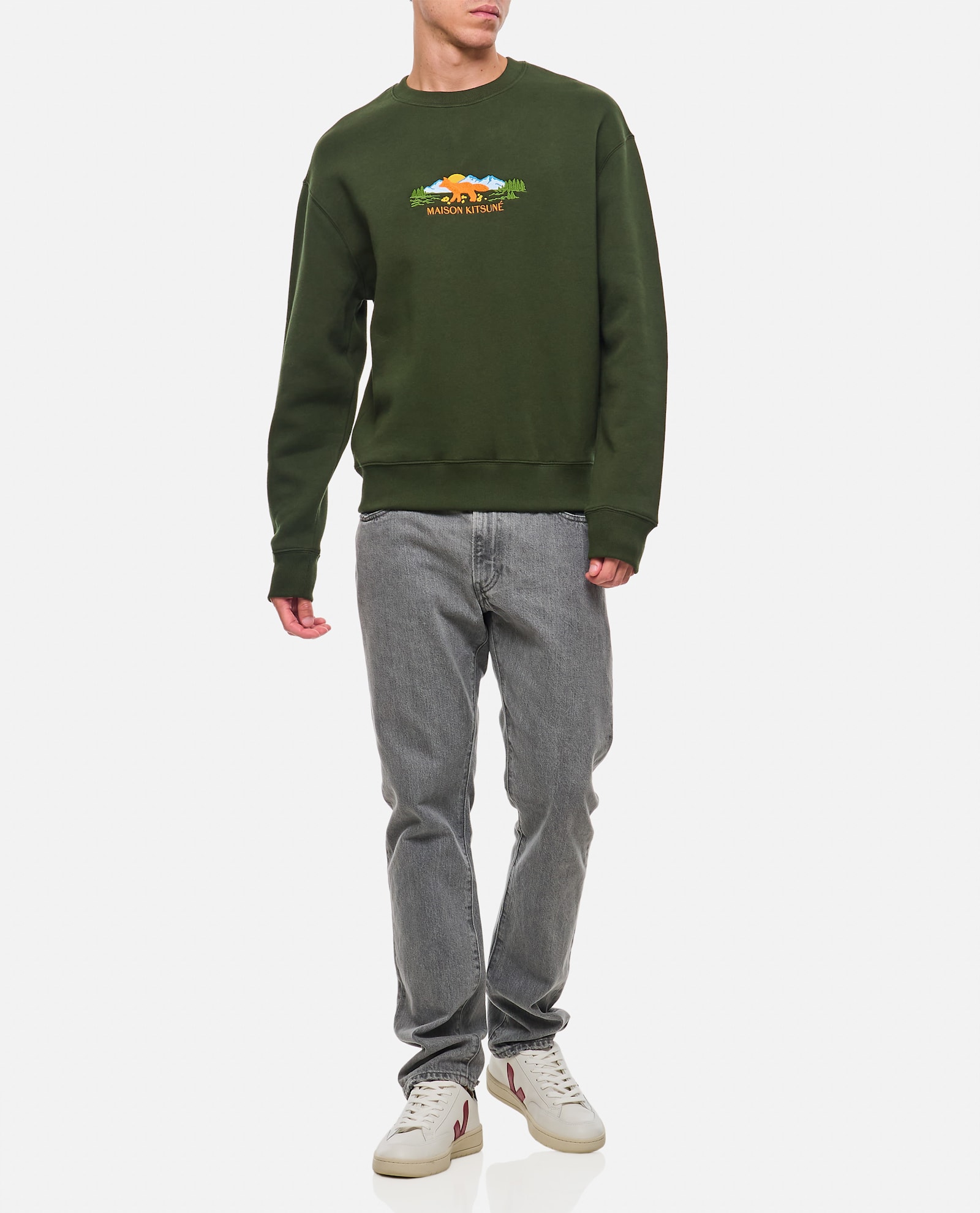 Maison Kitsuné 户外风狐狸舒适卫衣