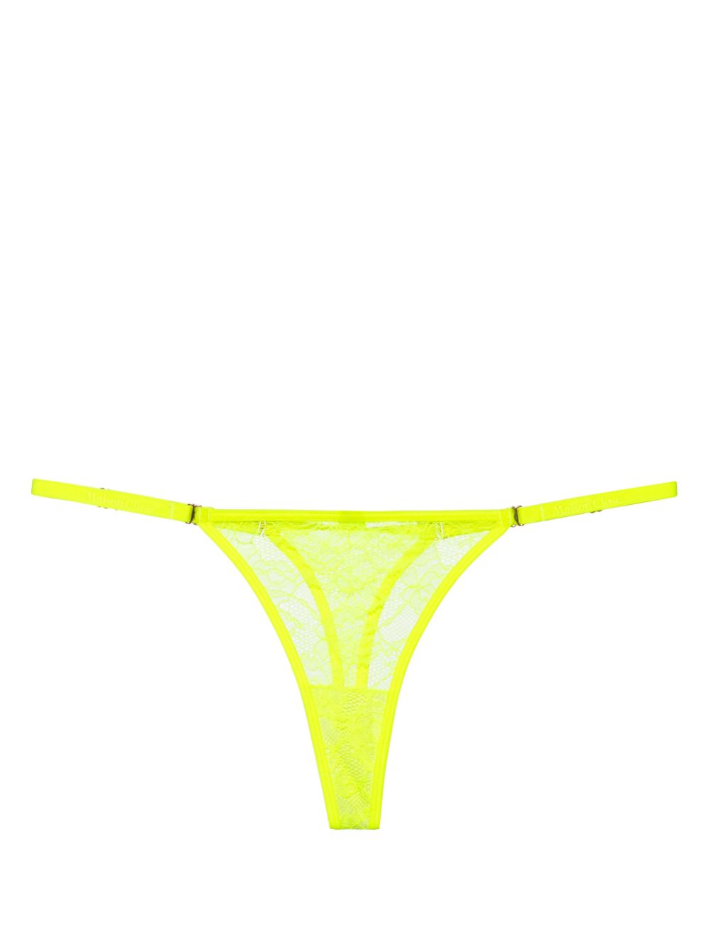 Maison Close Mini 丁字裤 - 黄色