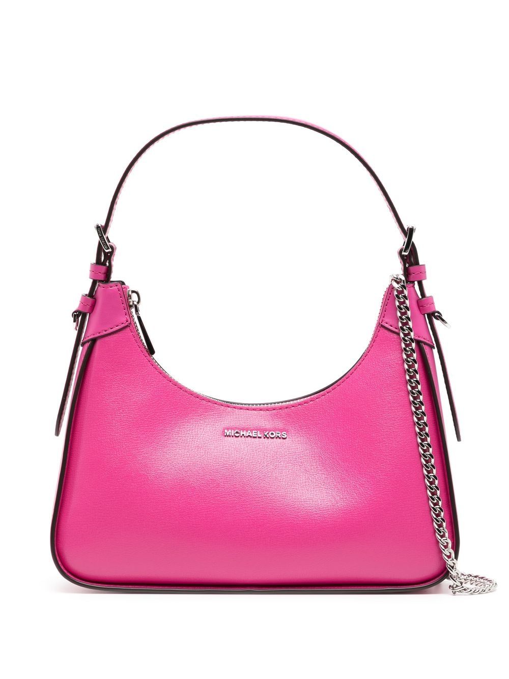 Michael Kors 搭链皮质迷你包 - 粉色