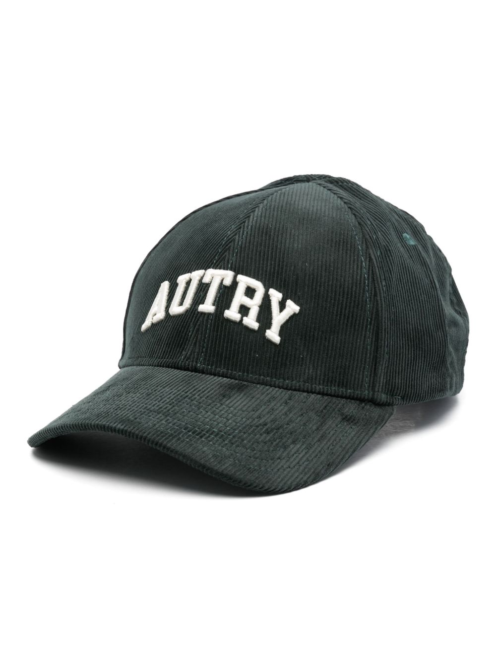 Autry logo刺绣棒球帽 - 绿色
