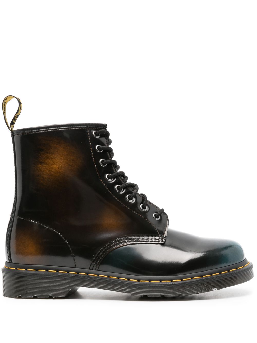 Dr. Martens 1460 Brush Off 靴子 - 黑色