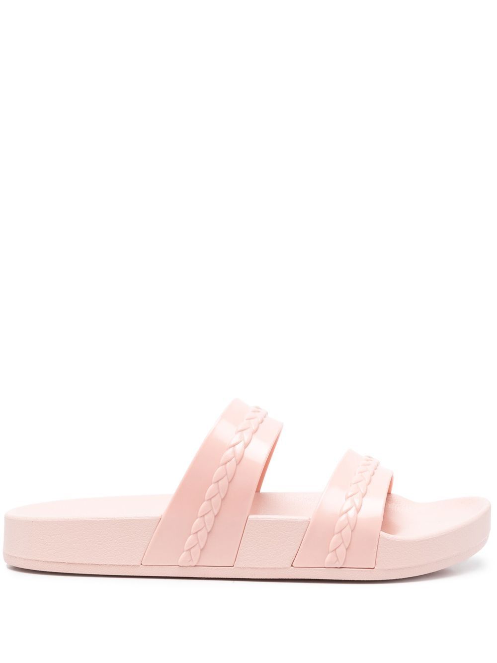 Ancient Greek Sandals Meli 双带拖鞋 - 粉色