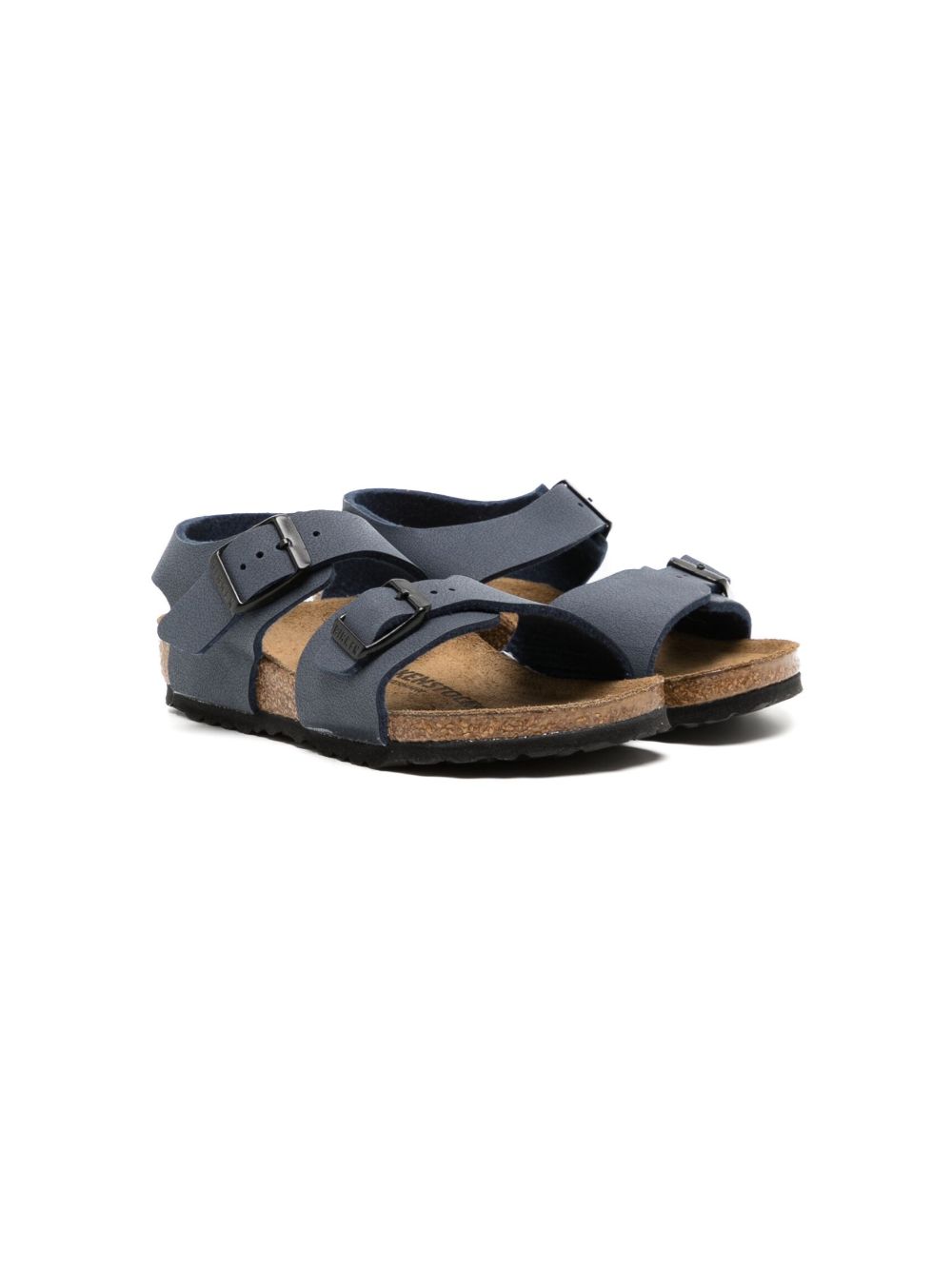 Birkenstock Kids Milano 套穿式凉鞋 - 蓝色