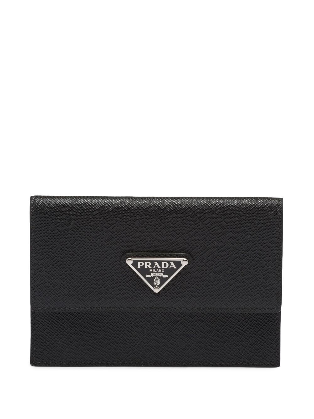 Prada 普拉达 三角形logo公文包 - 黑色
