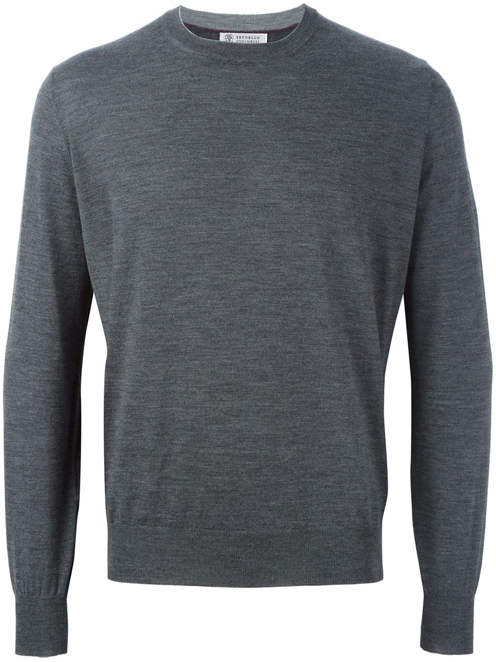 Brunello Cucinelli 经典毛衣 - 灰色