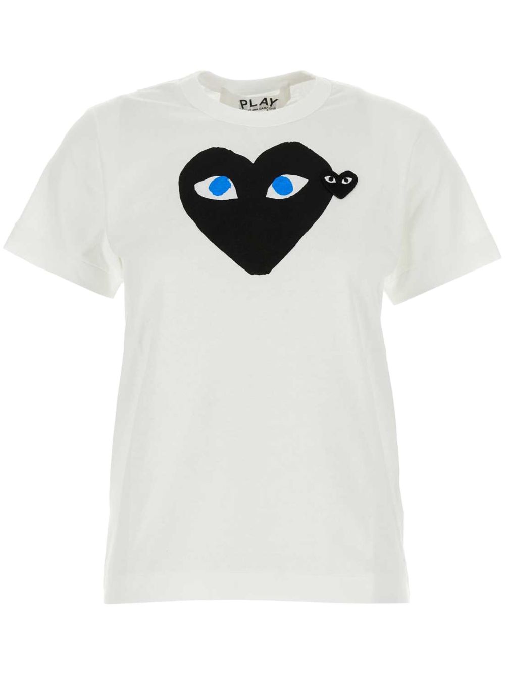 Comme Des Garçons Play 心形印花T恤 - 白色