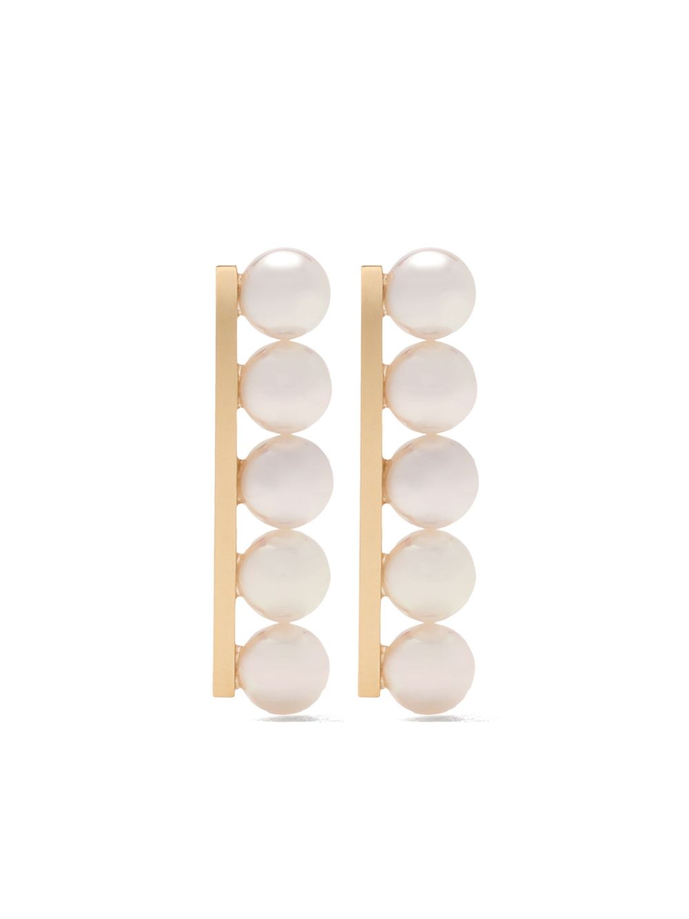 TASAKI 18K黄金 Collection Line balance plus 耳环 - 金色