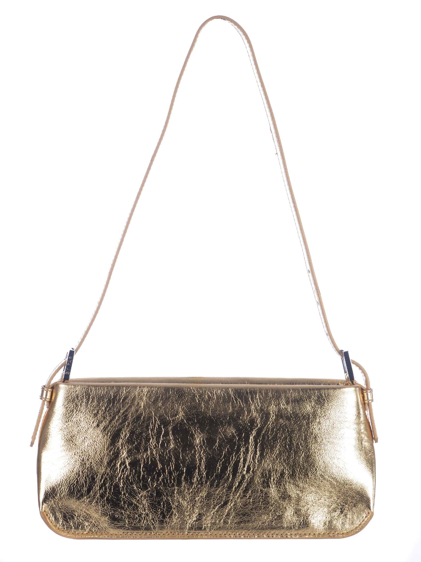 Shoulder Bag By Far dulce In Metallic Leather