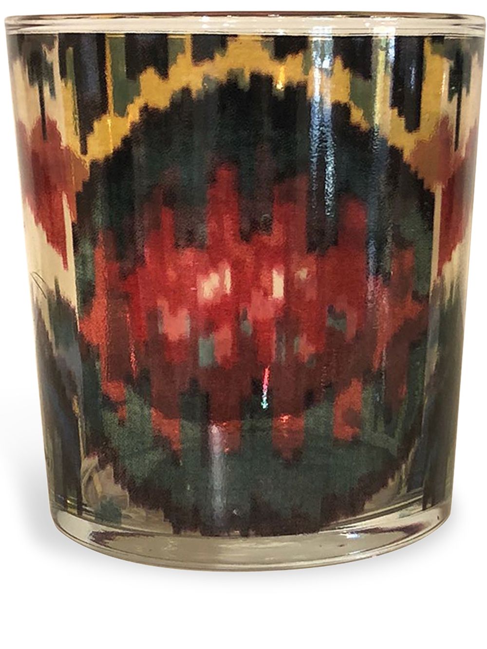 Les-Ottomans Ikat' 玻璃杯（四件装） - 黑色
