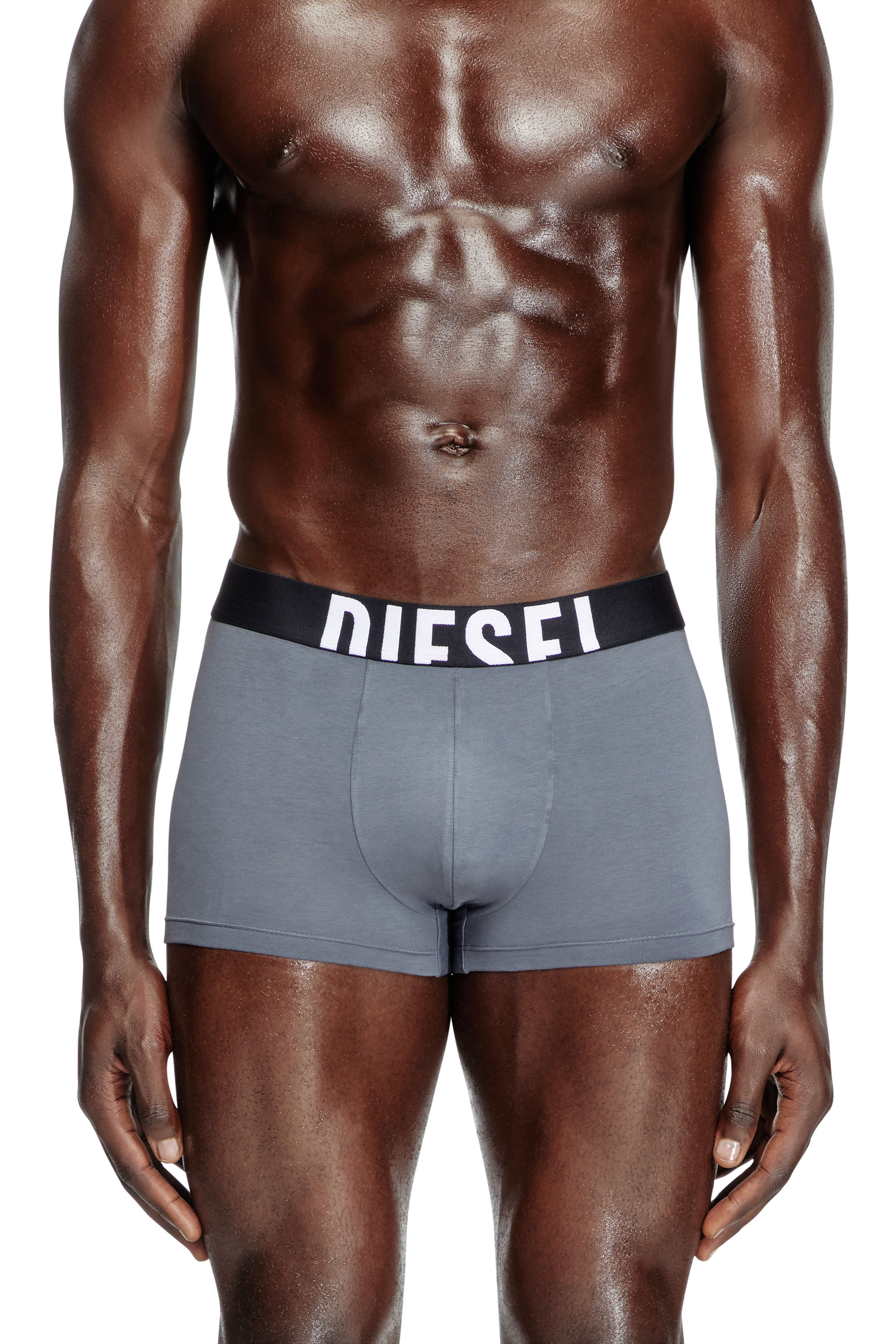 Diesel - Three-pack boxer briefs in stretch cotton - Trunks - Man - Multicolor