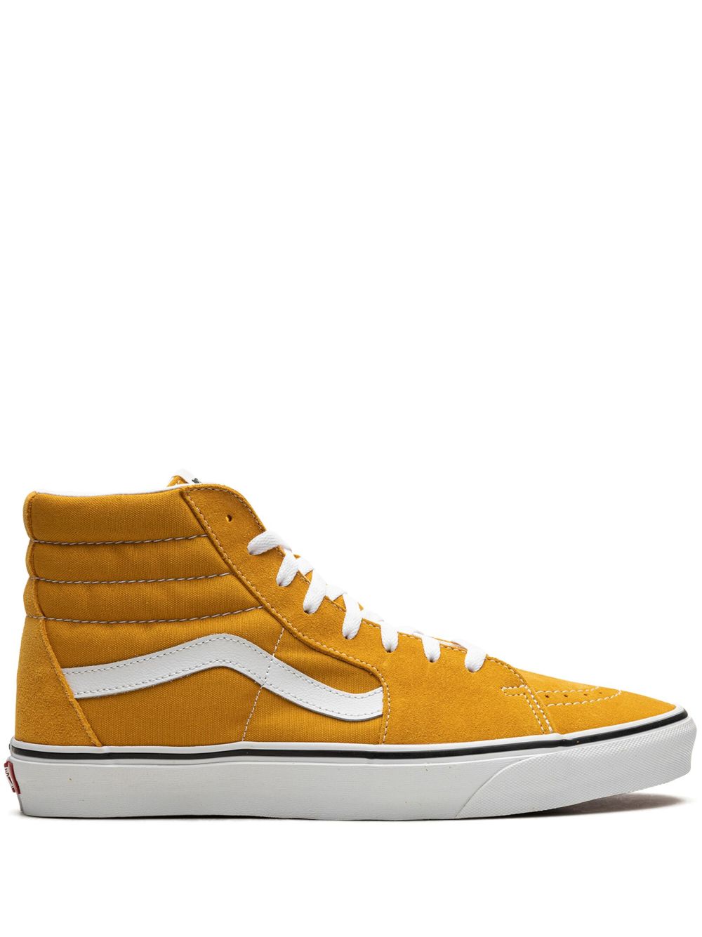 Vans Sk8-Hi 绒面皮板鞋 - 橘色
