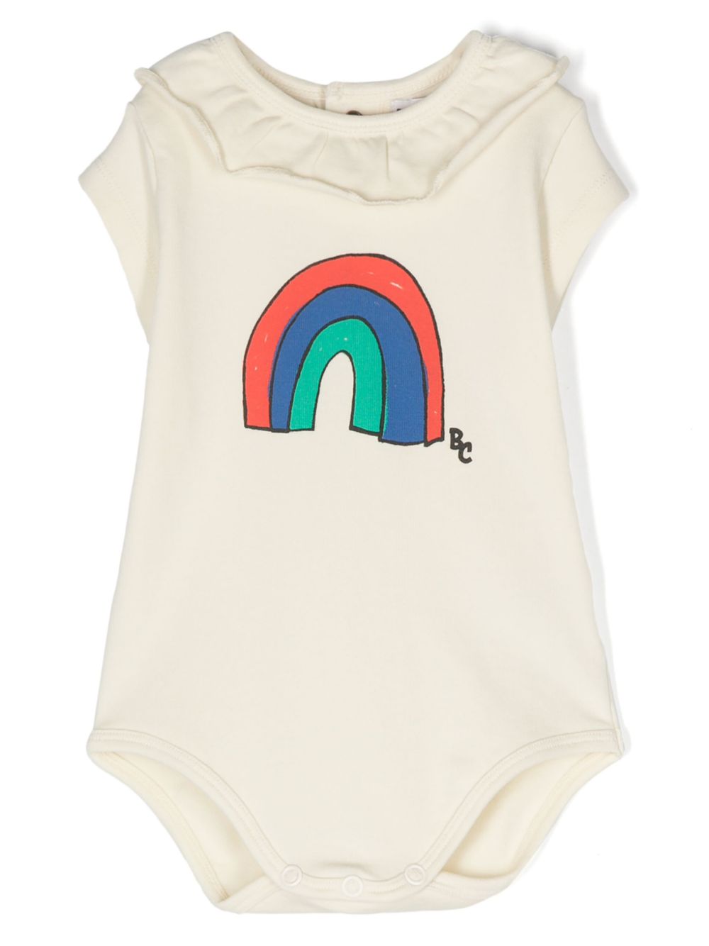 Bobo Choses Rainbow 印花连体衣 - 中性色