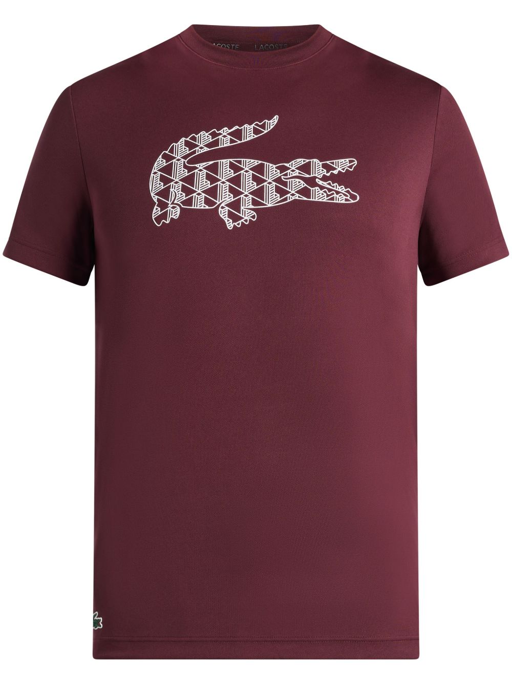 Lacoste logo印花T恤 - 红色