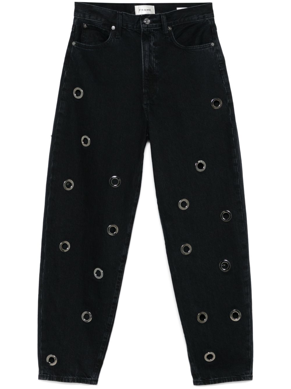 FRAME Narrow Grommet 牛仔裤 - 黑色