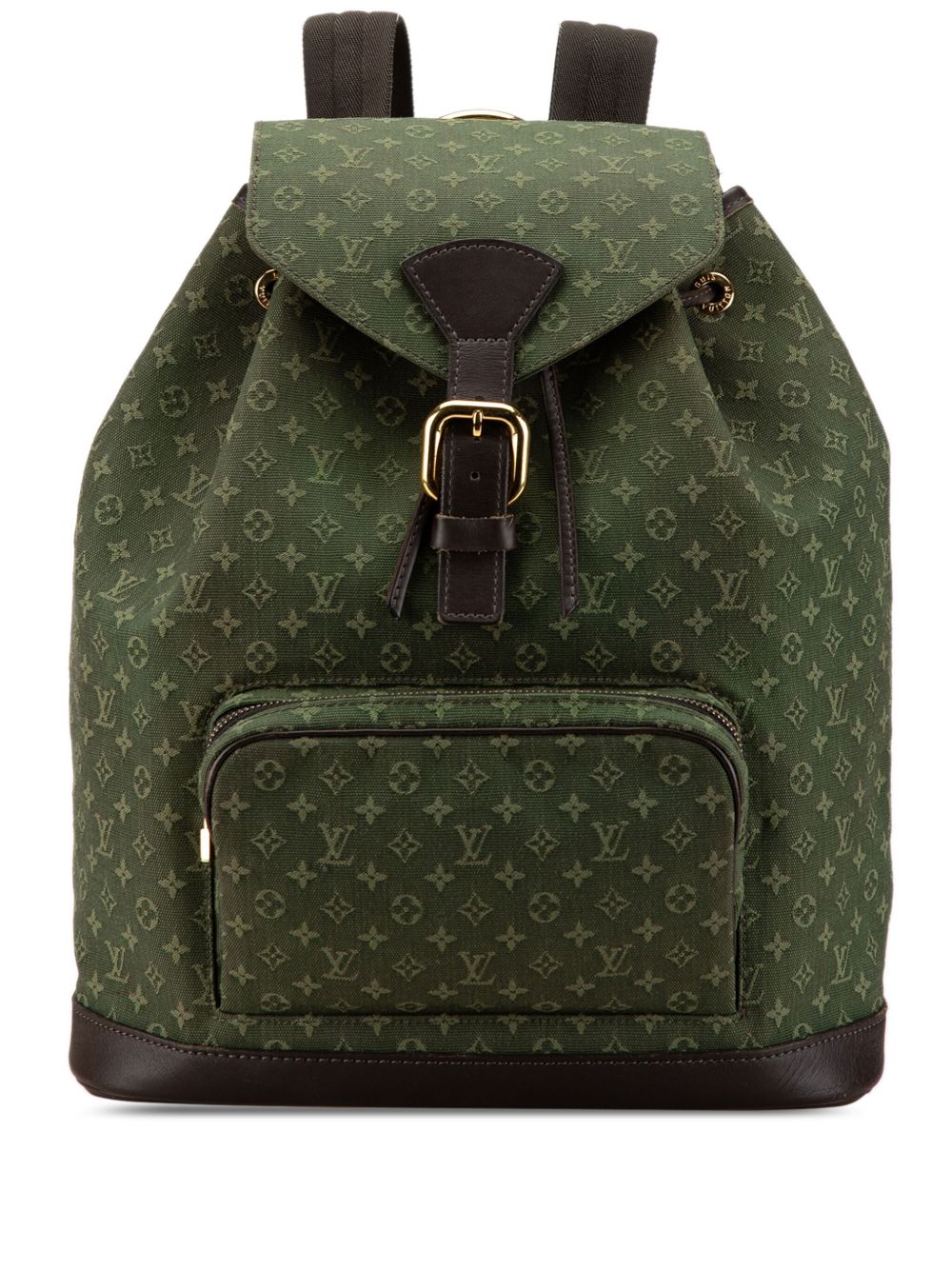 Louis Vuitton Pre-Owned Monogram Mini Lin Montsouris GM 双肩包（2003年典藏款） - 绿色