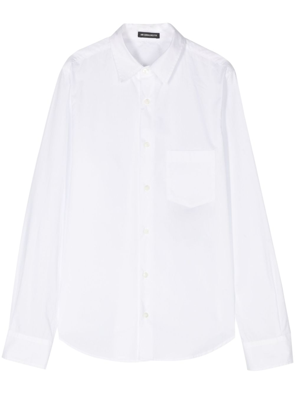 Ann Demeulemeester Betty 棉衬衫 - 白色