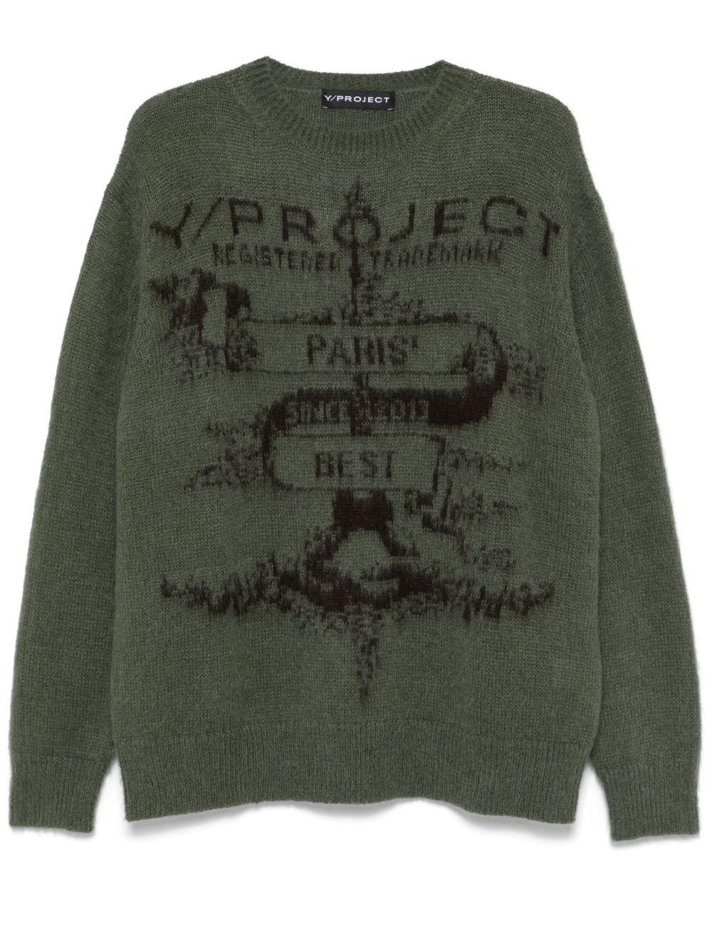 Y/Project Paris Best 毛衣 - 绿色